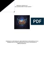 Contoh formulir pendaftaran mobile legend. Formulir Pendaftaran Tournamen Mobile Legend Pdf
