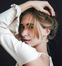 Glamorous Baroque Pearl Hoops: Sterling Silver Hoops, Iridescent White  Pearl Statement Earrings, 925 Silver Earrings With Shimmering Pearls