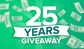 Check Into Cash 25th Anniversary Sweepstakes Win 1 Of 25 Cash Prizes Sweepstakesbible Daily Entry Sweepstakes Cash Prize Win Cash Prizes 25th Annivers