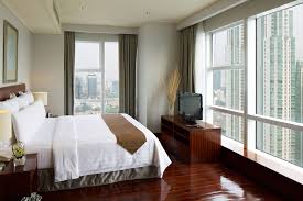 The Mayflower Jakarta Marriott Executive Apartments Two Bedroom Deluxe Suite Master Bedroom Guestroom Beautiful Holidays Home Decor Two Bedroom Home