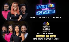 The sunday eviction ended with three housemates leaving the house; Rioo7bnxrfcz5m