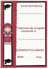 Www Maestragemma Com Diplomi E Attestati Congedo Scuola Colorati Bianco Neri Htm Scuola Diploma Di Scuola Materna Cornice Per Diploma