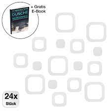 Sie sind langlebig und halten jahrelang. 24 Anti Rutsch Pads Fur Badewanne Dusche Quadratisch Vmbathrooms