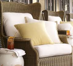 Chun yi 2 pack seat cushion cover only, patio outdoor waterproof separate slipcover, durable garden seating chair cushion replacement(24.5lx24.5w 2 pack cushion cover, khaki) 1.9 out of 5 stars 6 $34.43 $ 34. Saybrook Sunbrella Outdoor Furniture Cushion Slipcovers Pottery Barn