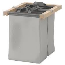 Komplement Uittrekbare Opbergtas Wit Ikea