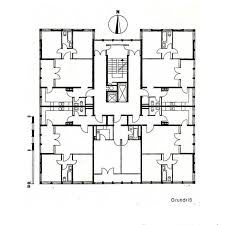 Burgerverein Hansaviertel Grundriss Wohnung Architektur Architekt