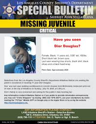 Voted 10 best plastic surgeons in california & top hair transplant surgeon in los angeles. Los Angeles County Sheriff S Department Detectives Are Seeking The Public S Assistance In Locating 11 Year Old Critical Missing Person Dior Douglas Dior Is A Black Female Who Was Last Seen Walking Southbound