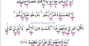 For more information and source, see on this link : Hukum Tajwid An Nur Ayat 2