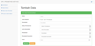 Source Code Php Spk Metode Promethee Pada Seleksi Penerima Bantuan