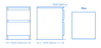 A chest of drawers might be 60 inches (5 feet) high, but the top of the unit, and the top drawer, will be difficult to use by most people. Ikea Kullen 2 Drawer Chest Dimensions Drawings Dimensions Com