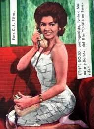 Born agnes ethel ines rojo castro, she took to show business early, won several beauty contests while still a young girl, and after a screen test was hired by a buenos aires television station in 1954. Ethel Rojo Famousfix Com Post