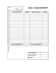 They show your business's ability to finance daily business. Free 7 Daily Cash Log Samples In Pdf Ms Word Excel