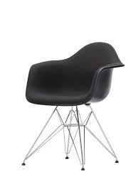 Side chair shells can be specified with an upholstered seat pad. Eames Plastic Arm Chair Dar Stuhl Vollgepolstert Vitra