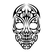 This article offers complete guidance on how you can use the airbrush tool to make a simple with the help of the skull stencil, you can avoid making hard lines and make the colors blend easily. 40 Tribal Skull Tattoos Ideas