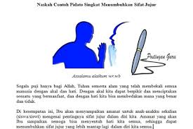 Nah.bila kamu sedang mencari teks pidato bahasa inggris dan bahasa indonesia tentang kejujuran untuk anak sekolah, di sinilah tempatnya.pidato ini bisa digunakan oleh anak sd, smp, atau sma. Contoh Pidato Singkat Menumbuhkan Sifat Jujur Postingan Guru