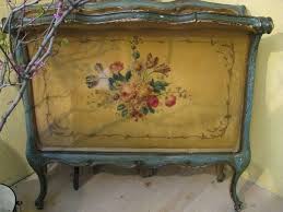 Fete Et Fleur April 2008 Painting Antique Furniture Painted Furniture Hand Painted Furniture