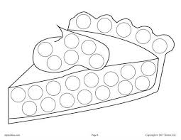 Thanksgiving Do A Dot Printables And Dot Art Painting Coloring Pages Thanksgiving Coloring Pages Do A Dot Dots Art
