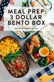 Meal Prep Bento Recipes Ideas 3 Dollar Bento Challenge Just One Cookbook Bento Recipes Easy Japanese Recipes Budget Friendly Recipes