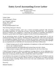 Accounting Cover Letter Sample Writing Tips Resume Companion