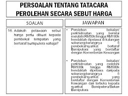 Menurut gua sih yang disebut iblis itu sebenarnya siapa sih. Persoalan Tentang Tatacara Perolehan Secara Sebut Harga