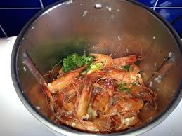 Bisque De Crustaces Crevette Ecrevisse Homard Au Thermomix Le Chaudron Magique Bisque De Langoustine Homard Thermomix