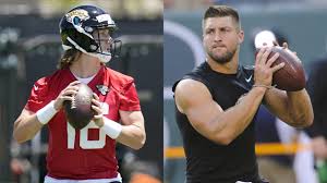Timothy richard tebow, popularly known as tim tebow, is a former american football player and current baseball player. Jaguars Qb Trevor Lawrence Really Excited To Play With Tim Tebow