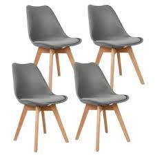 Eames stühle in verschiedenen farben im innenraum ein weiterer. Esszimmerstuhle Grau Gunstig Online Kaufen Kaufland De