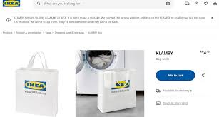Make a purchase of any value and skip the charges. Ikea Malaysia And Singapore Cleverly Sell Reusable Carriers With Printing Error Now Known As Alamak Bags Life Malay Mail
