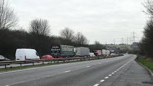 At 3.35am, highways england said that the northbound carriageway had been closed between its junctions with the a607 and the. A1 Crash Overturned Acid Lorry Causes Travel Disruption Bbc News