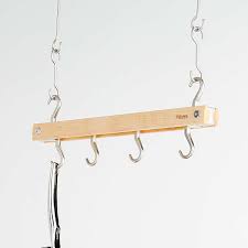 They are frequently made of polyester and/or cotton. Pot Racks Hanging Wall Mounted Stand Crate And Barrel