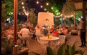 The front yard was super friendly and even let us pick out which table we wanted to be seated at right when we checked in. The Front Yard Patio Night Ventura Blvd