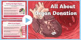 Donation may be for research or, more commonly, healthy transplantable organs and tissues may be donated to be transplanted into another person. All About Organ Donation Powerpoint Teacher Made