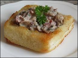 Caissette Aux Champignons Alimentation Casse Croute Cuisine