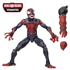 Collect the different characters to assemble a massive venompool figure. Marvel Legends Venom Venompool Wave Miles Morales 6 Inch Action Figure Dorksidetoys