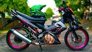 Suzuki satria fu thailook style. Modifikasi Satria Fu Warna Hitam Polos Original Doff Metalik Dll Racing 48