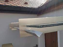 Edelstahl Glas Vordach San Diego Mit Integrierte Regenrinne Vsg Tvg Glas 11 Vordach Regenrinne Vordach Glas