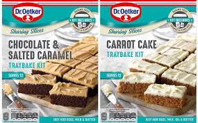 Dr Oetker Introduces Three Traybake Cake Mixes In The Uk Traybake Cake Cake Mix Cake Flavors