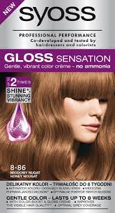 Syoss Gloss Sensation Honey Nougat 8 86 No Ammonia Permanent Hair Color Dye Hair Dye Colors Hair Color Permanent Hair Color