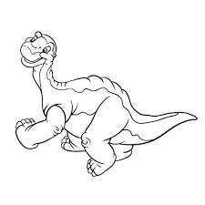 coloriage dinosaure petit pied a imprimer gratuit cartoon coloring pages disney dinosaur supercoloration kawaii