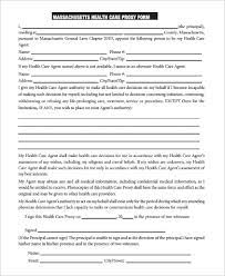 Your health is more important than anything else. Free 7 Sample Health Care Proxy Forms In Ms Word Pdf