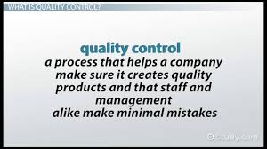 Because quality control inspectors examine products and materials for defects or deviations from specifications in a variety of industries, you can't forget to note that you. Four Types Of Quality Control Video Lesson Transcript Study Com
