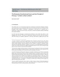 Legea 134_2010_act.doc 2.28mb 36 downloads v din acest act normativ. Pdf The Romanian Constitutional Court And The Principle Of Primacy To Refer Or Not To Refer