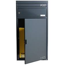 Safepost 65 Paketbriefkasten Anthrazitgrau Mit Paketfach Standbriefkasten Briefkasten Paketbriefkasten Briefkasten Paketkasten