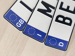 European Mockup License Name White Plate Copy Of License Plate Etsy In 2020 European License Plates Custom License Plate License Plate