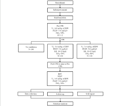 Flow Chart Abbreviations Cpb Cardiopulmonary Bypass V T