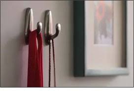 Get the most out of command™ products with product instructions, demonstrations and frequently asked questions. Command Traditional Plastic Hook Medium Brushed Nickel 1 Hook 17051bn Es Decorate Damage Free Bath Towel Hooks Amazon Com