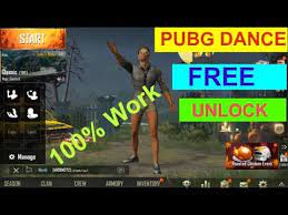 How To Unlock All Dance In Pubg Mobile Youtube