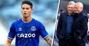 This statistic shows which kit numbers the player already wore during international caps. James Rodriguez Real Total