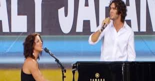 Listen to music from josh groban like you raise me up, evermore & more. Josh Groban And Sarah Mclachlan Amaze With This Beautiful Song I Have Goosebumps Christian Music Videos