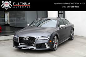 So how about a nardo grey matte rs 6 avant? 2014 Audi Rs 7 4 0t Prestige Factory Matte Paint Stock 6218 For Sale Near Redondo Beach Ca Ca Audi Dealer